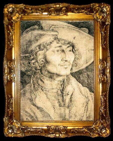 framed  Albrecht Durer Portrait of a Young Man, ta009-2